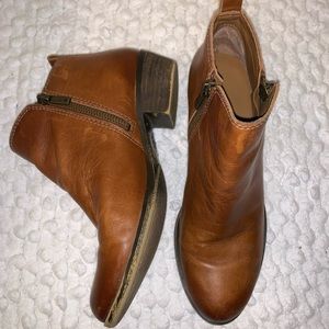 Lucky Brand leather booties